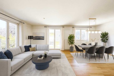 Gemütliche 3-Zimmer Wohnung in Ludwigsburg mit Balkon
