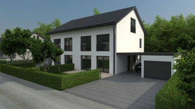 *** Modern, Effizient, Anpassbar - Ihre KfW-40-Doppelhaushälfte in Oberbayern***