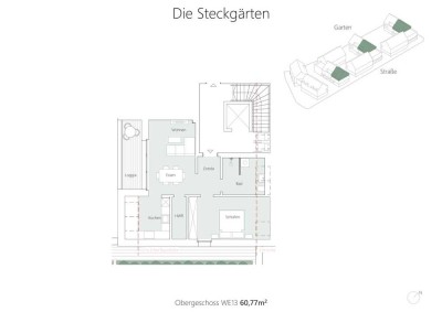 Die Steckgärten - Wohnung A13