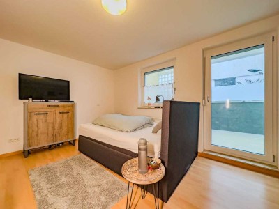 Perfekt für Studenten: Modernes 1-Zimmer-Appartement mit Einbauküche & Terrasse!