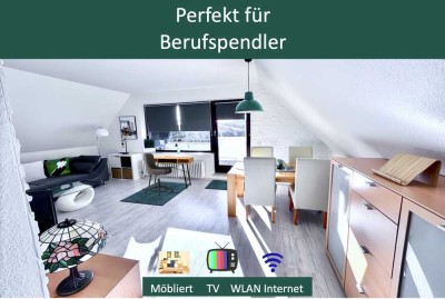 2-Zimmer-Wohnung perfekt für Berufspendler an Nichtraucher