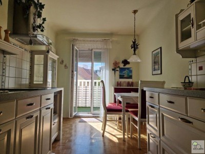 Lichtdurchflutete BALKONWOHNUNG - Traumhafte 2-Zimmer Balkonwohnung neben AUGARTEN!