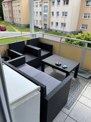 Obergeschosswohnung mit Balkon zu vermieten