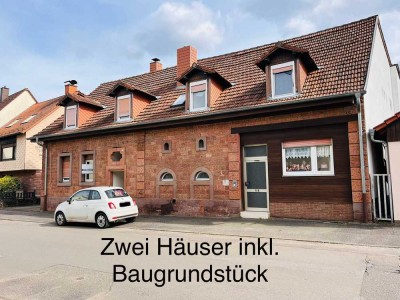 NEUER PREIS! Zwei Häuser mit Baugrundstück in Münchweiler