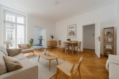 Charmante Altbauwohnung im Seitenflügel in Bestlage Berlin – provisionsfrei