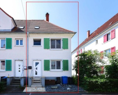 Modernisiertes Reihenendhaus mit Denkmalschutz im begehrten Stadtteil Gartenstadt von Weil am Rhein