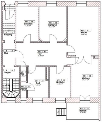 Kernsanierter Luxus-Altbau mit eigenem Garten