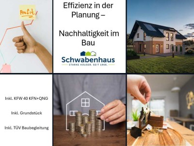 Technisch fundiert. Detailiert umgesetzt. Ihr Hausprojekt mit Schwabenhaus in Königschaffhausen.