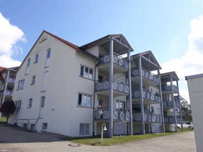 ...::: Schöne  2-Zimmer-Wohnung mit EBK u. Balkon in Ostrach zu vermieten :::...