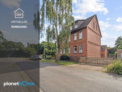 Langenhagen-Godshorn: Vermietetes 3-Parteienhaus mit 8 Garagen