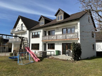 Modernisierte 4-Zimmer-Wohnung mit Garten in Ried-Asbach zu vermieten