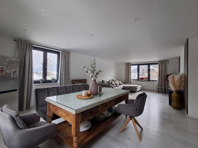 Modernisierte 3-Zimmer Wohnung mit Garten in Ludmannsdorf