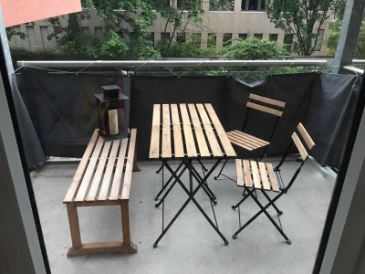 Stilvolle, neuwertige 1-Zimmer-Wohnung mit gehobener Innenausstattung mit EBK in Berlin Steglitz
