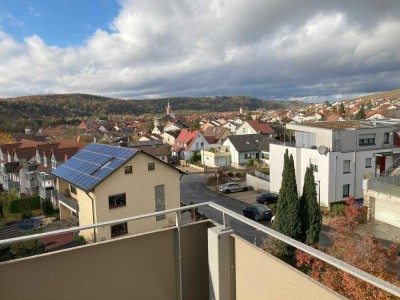 Großzügige neue 3-Zimmerwohnung mit Blick über das Maintal