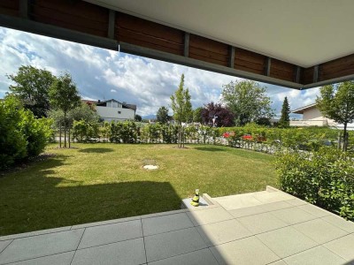 Traumhafter Blick über das Gebirge- hochwertige & barrierefreie NeubauGartenwohnung