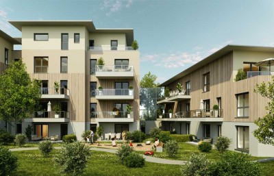 "Am Schloßberg" in Peiting! 4-Zimmer Wohnung im 2. Obergeschoss mit Balkon