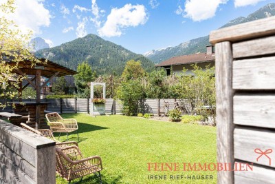 Wunderschöne Gartenwohnung mit Bergpanorama im Zentrum von Hinterstoder