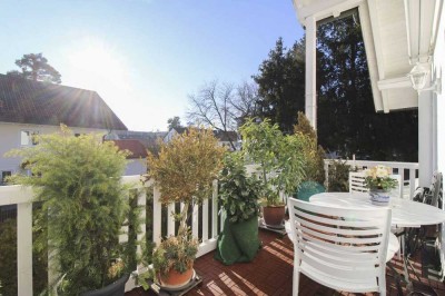 Sonnendurchflutete Maisonette mit Balkon und Garage in kleiner Hausgemeinschaft