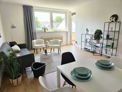 Frisch renovierte 2-Zimmer-Wohnung mit Balkon – modern, hell und gut durchdacht