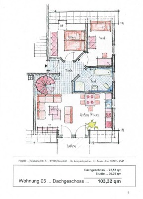 Neuwertige Exclusive/Moderne/Helle Maisonettwohnung 4 Zimmer im Neubaugebiet Sennfeld/Rempertshag