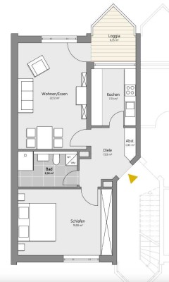 Simmern: Gemütliche 2-Zimmer-Wohnung mit Balkon