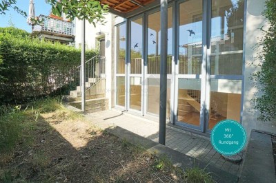 Wunderschöne 2 Raum Maisonette-Whg. mit sonniger Terrasse und kleinem Wohnungsgarten