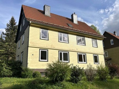 Diverse Nutzungsmöglichkeiten in Altenau: Zweifamilienhaus oder Anlageobjekt