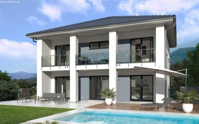 Die City Villa 5 - Ihr architektonisches Meisterwerk für höchsten Wohnkomfort inklusive Baugrundstüc
