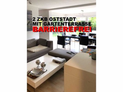 OSTSTADT NÄHE PARK: 3-ZKB GARTENWOHNUNG BARRIEREFREI