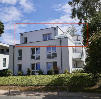 Penthouse-Wohnung in Strandnähe