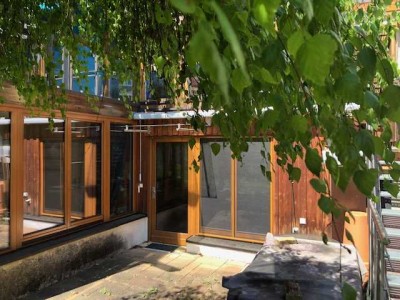 Schöne, offen gestaltete Single-Souterrain-Whg mit geh. Innenausstattung & eigener Terrasse in Mainz