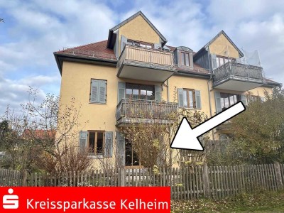 Charmante 3-Zimmer-Erdgeschosswohnung mit Garten und nachhaltiger Ausstattung in Abensberg-Gaden