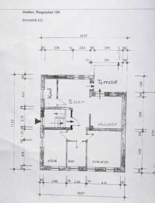 3-Zimmer Wohnung mit Balkon und Garten in Gießen
