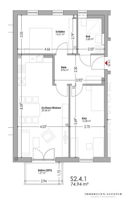 Nur mit Wohnberechtigungsschein EK3! Helle 3-Zimmer-Wohnung mit Balkon in Schwandorf