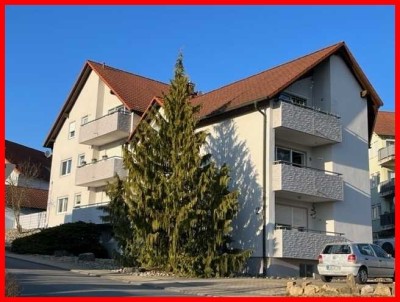 Schluss mit Miete! 
3-Zimmer-Wohnung mit herrlichem Fernblick und Tiefgarage