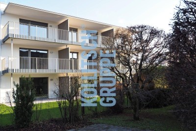 2-Zimmer-Wohnung mit Westterrasse und Carport am Fuße des Spitalbergs.