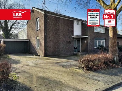 Große Doppelhaushälfte mit Balkon und Garten I Garage
