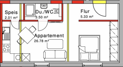 Sehr schöne, kernsanierte Erdgeschosswohnung