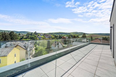 Erstbezug: Top Dachgeschosswohnung mit ca. 66 m² Dachterrasse