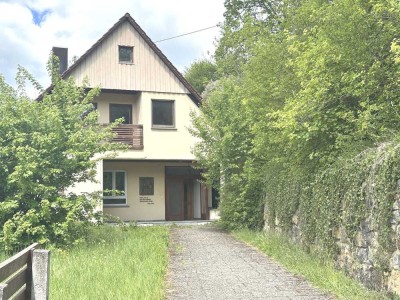 Ehem. Sommerhaus in traumhafter Aussichtslage auf der schwäbischen Alb (Grst.Erbpacht)