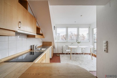 PERFEKTE WG im DG II 2 ZIMMER II 11m² TERRASSE II SOFORT NUTZBAR II AIRBNB oder SELBST EINZIEHEN II KOMPLETT MÖBLIERT II NÄHE U6/AKH/VOLKSOPER/WUK