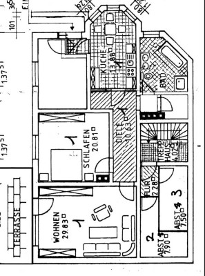 *ab Mitte März* renovierte 3,5-Zimmer-Wohnung mit Terrasse in Mülheim-Kärlich