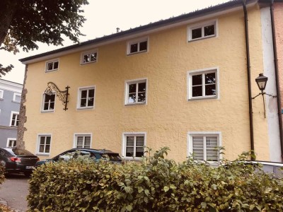 Wohnen am Stadtpark in Laufen ohne Straßenlärm mit Blick ins Grün