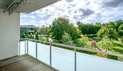 Brunswik: 3-Zimmer-Wohnung mit Balkon, Tiefgarage u. Fahrstuhl in Toplage