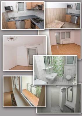 Geschmackvolle 2 Zimmer Wohnung 57m2 mit EBK und TG in Rastatt Zentrum.