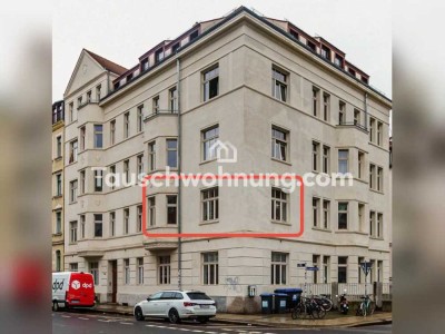 Tauschwohnung: Schöne Altbauwohnung in Reudnitz