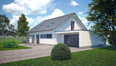 Toller Bungalow mit Platz für 2. Whg. im DG, inkl. PV, Batterie, bezugsfertig mit Garage