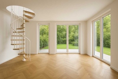 Moderne Maisonette direkt am Park - ruhig und zentral!