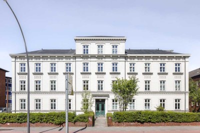 Loft-Wohnung mit Balkon mitten in Hamburg