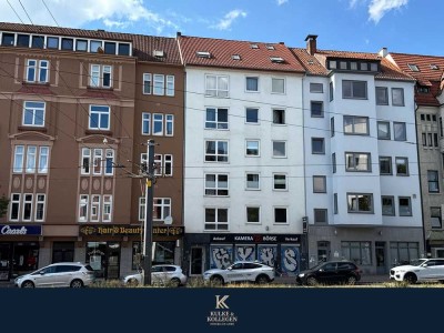 Helle Drei-Zimmer-Wohnung mit Balkon in zentraler Lage